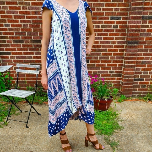 Maeve Summertime Swing Dress - RARE, Boho, Retired, Coastal, Summer, Vacation - Picture 3 of 10